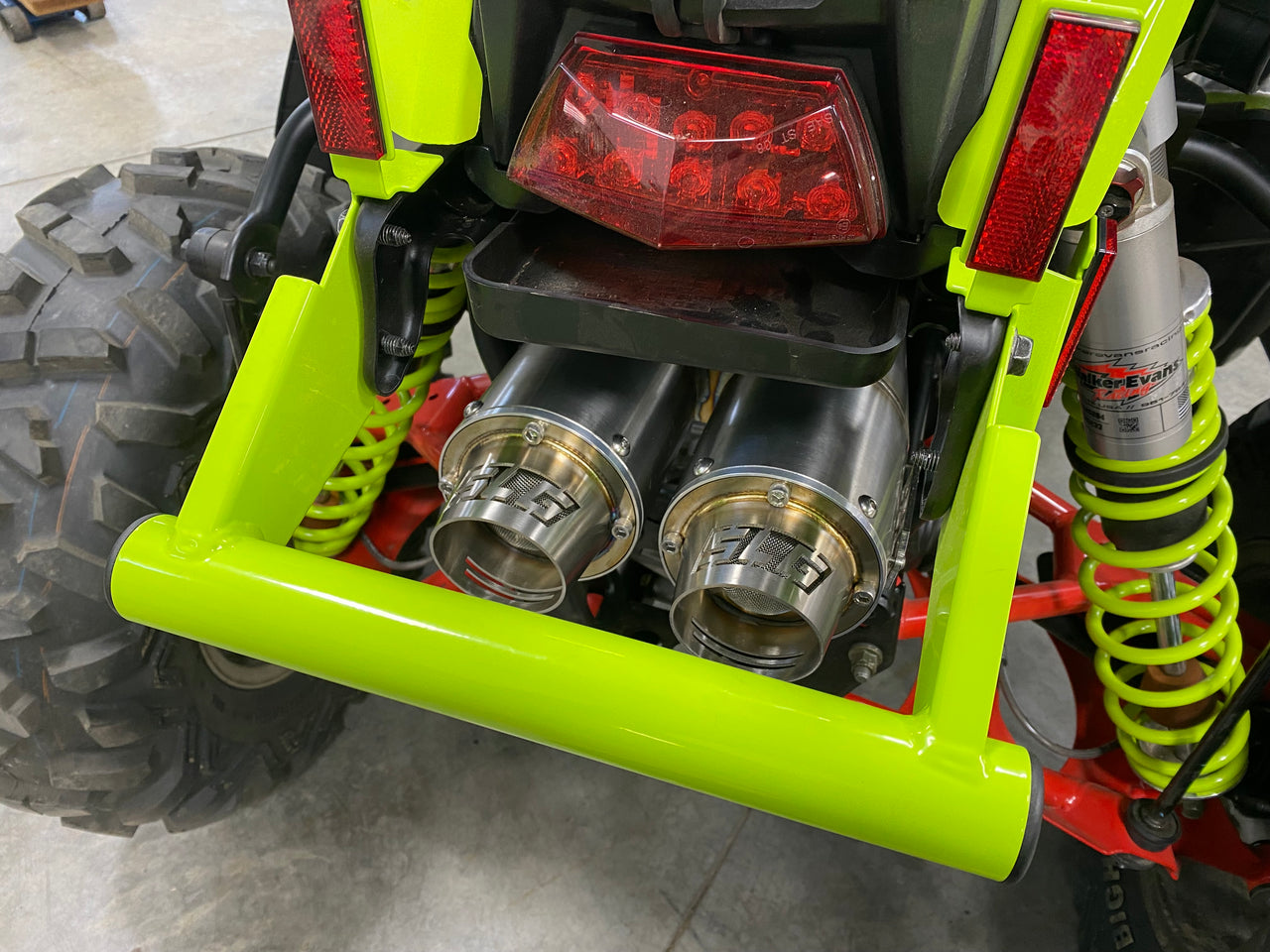 2021-2025 Polaris Sportsman and Scrambler 1000 S (55" Model ONLY) Sniper Performance Series Dual Slip On
