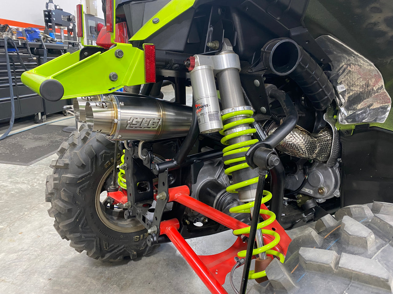 2021-2025 Polaris Sportsman and Scrambler 1000 S (55" Model ONLY) Sniper Quiet Series Dual Slip On