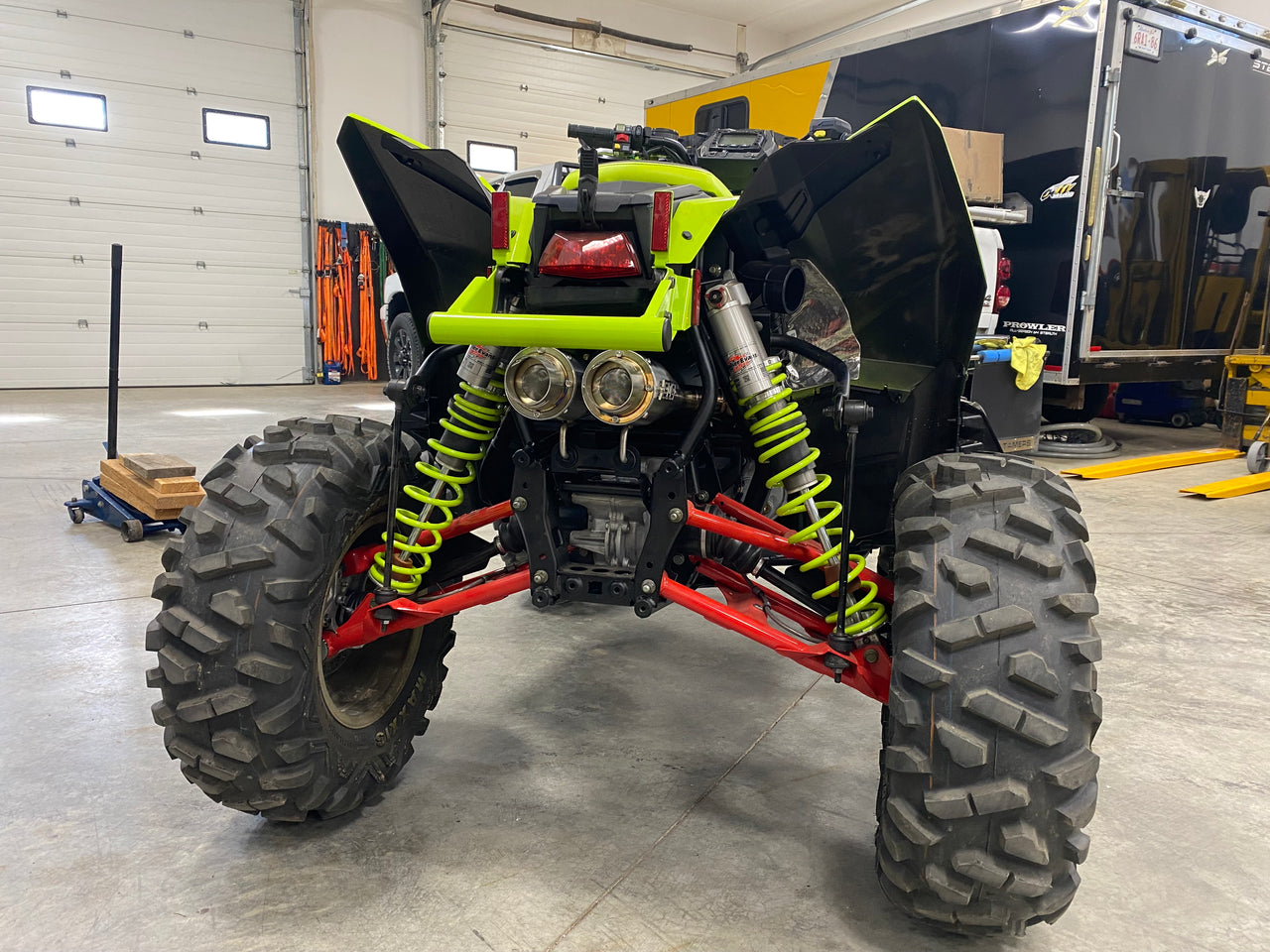 2021-2025 Polaris Sportsman and Scrambler 1000 S (55" Model ONLY) Sniper Performance Series Dual Slip On