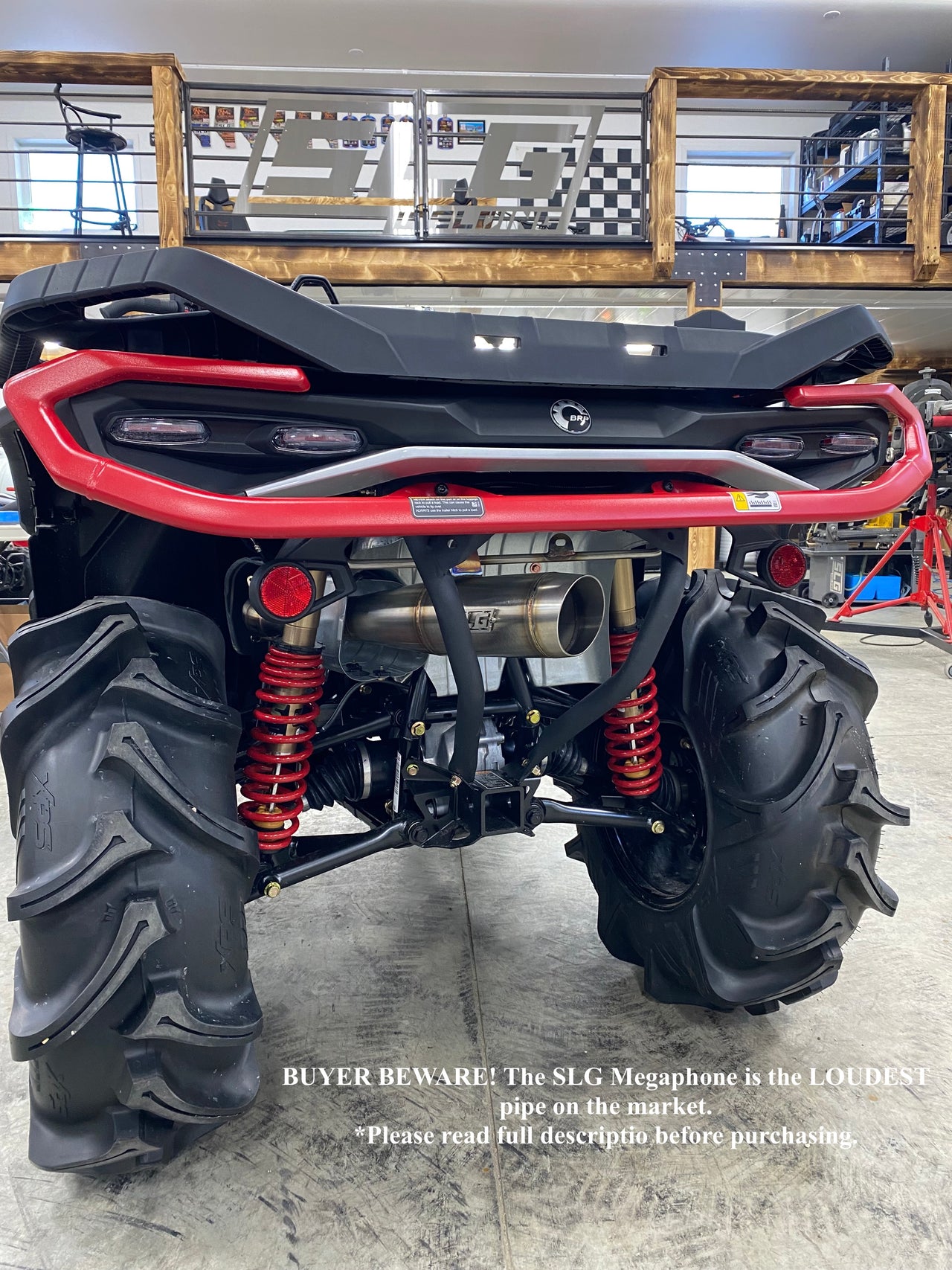 2025 Gen 3 CanAm Outlander 850-1000cc All Models Megaphone Slip On