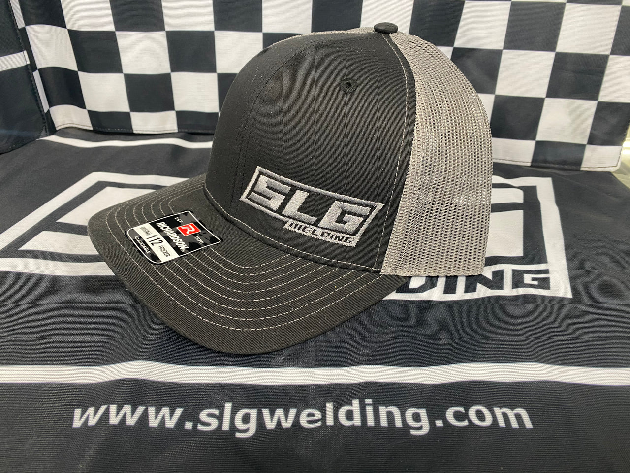 SLG SnapBack Trucker Hat - Black/Grey