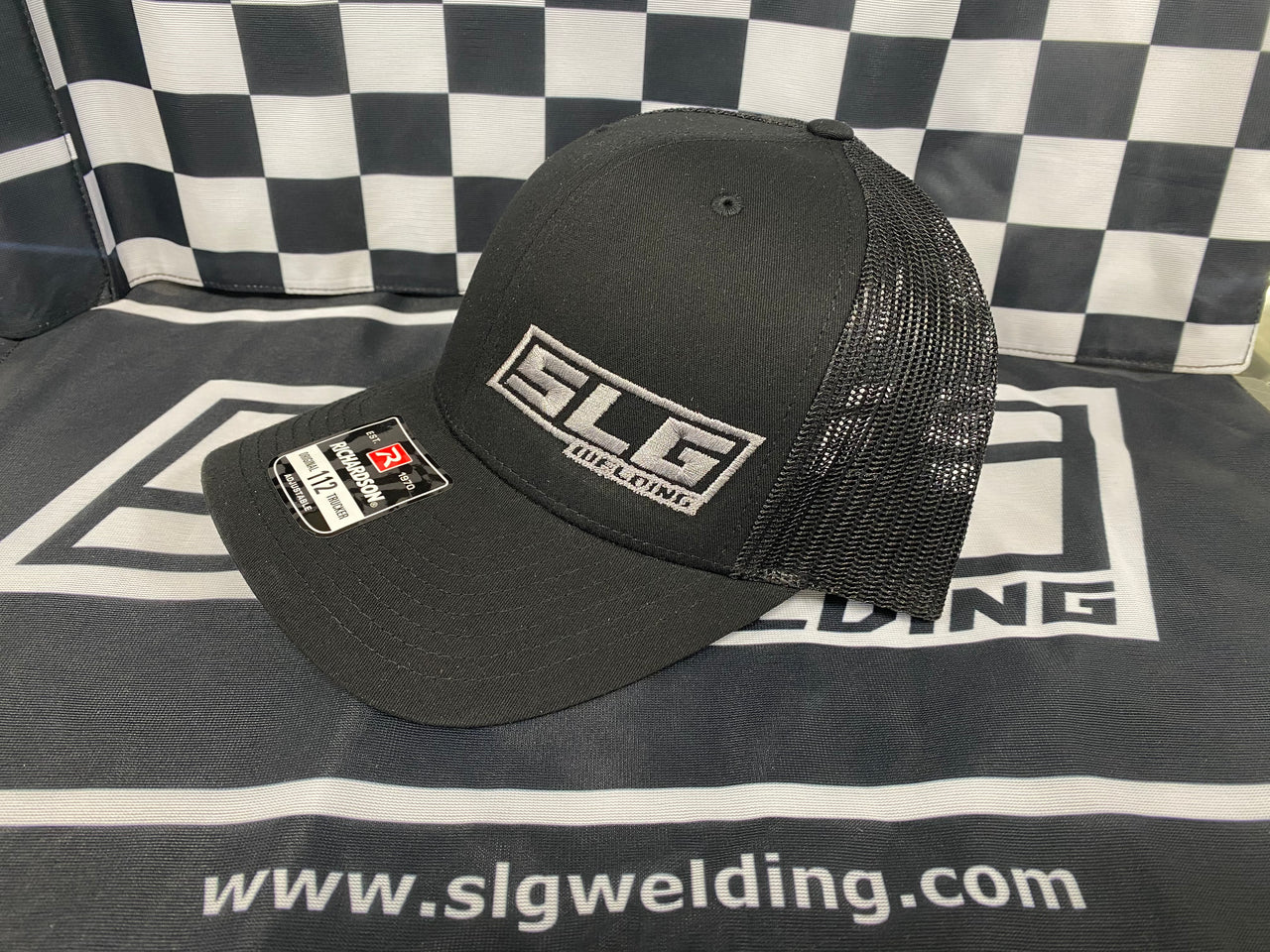 SLG SnapBack Trucker Hat - Black/Black