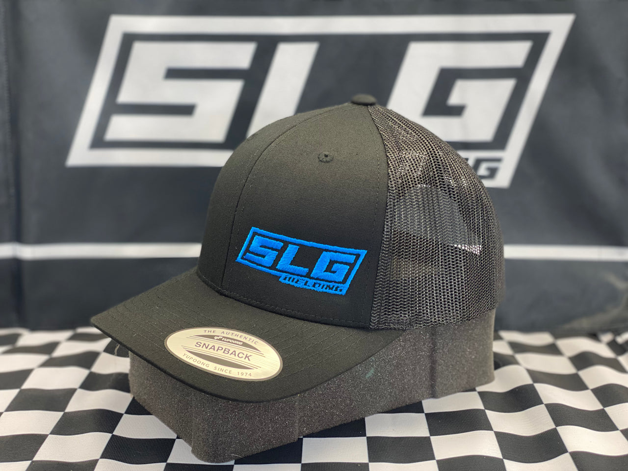 SLG Hat - Black/Blue