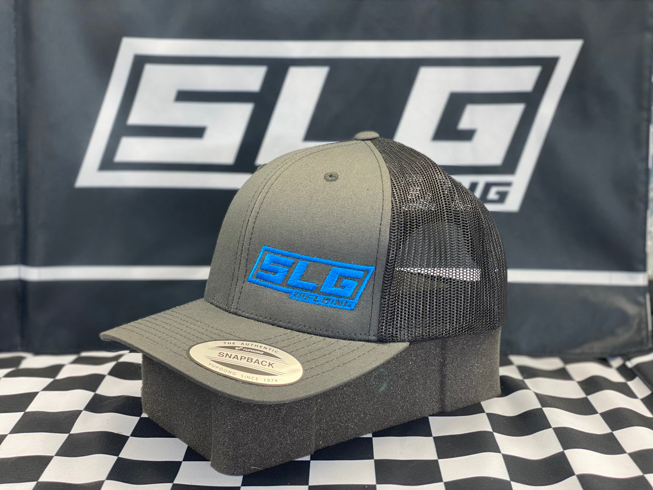 SLG Hat - Grey/Blue