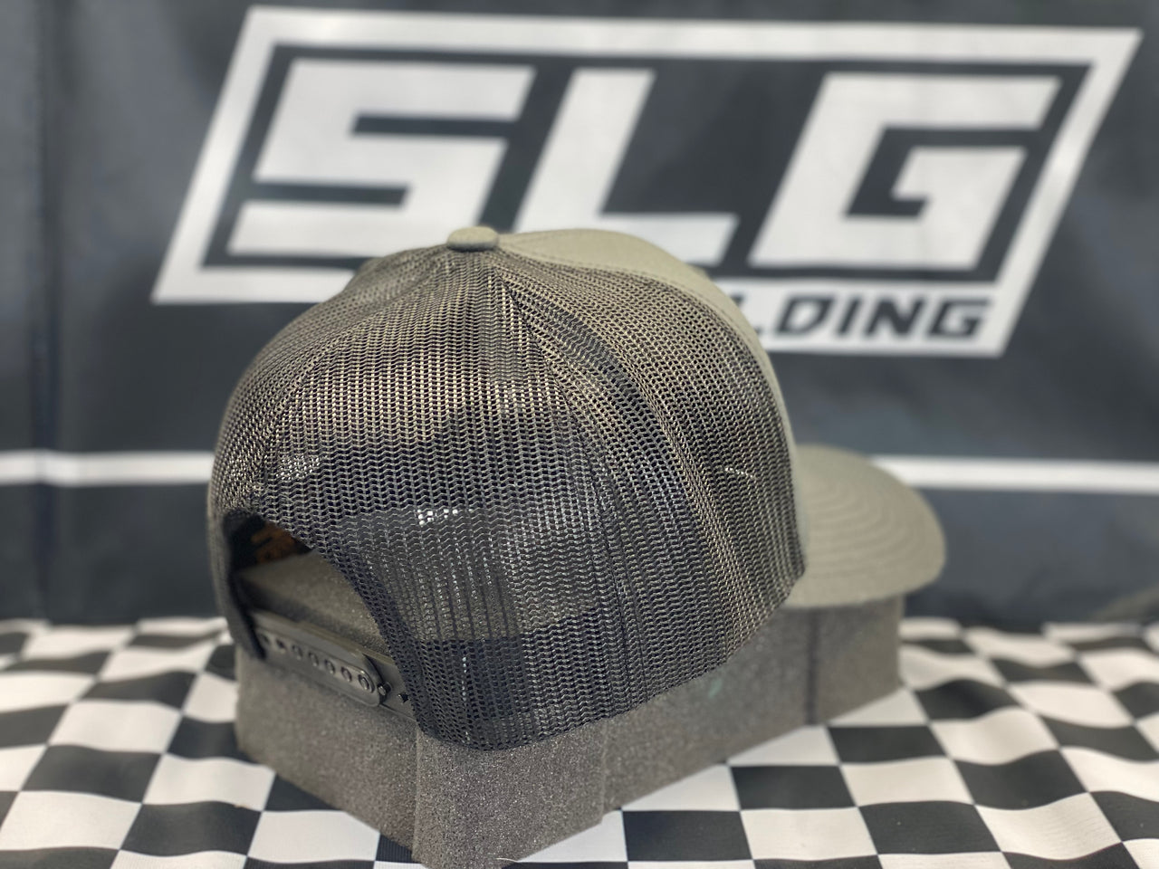 SLG Hat - Grey/ Charcoal grey